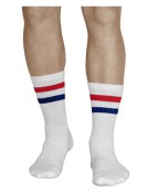 Calzini sport uomo strisce. Calzettoni bianchi | Vitsocks