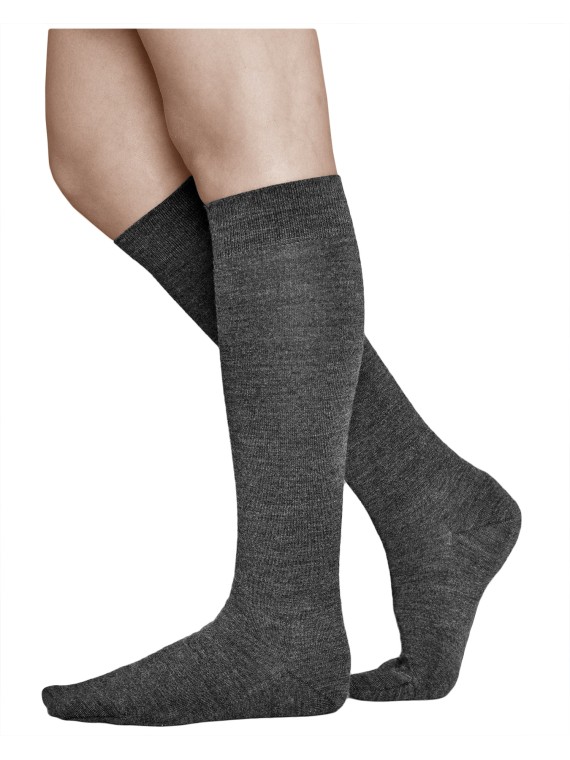 Calzini lunghi di lana donna. 80% lana merino | Vitsocks