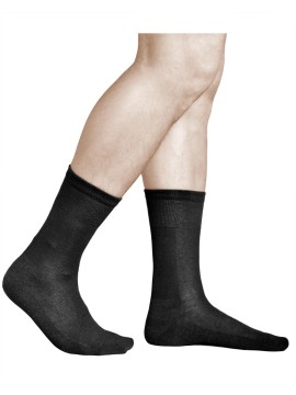 Mens silver socks for sweaty feet, antibacterial | Vitsocks