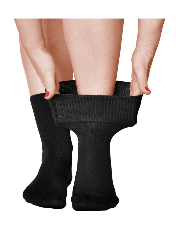 Womens extra wide socks for swollen legs | Vitsocks
