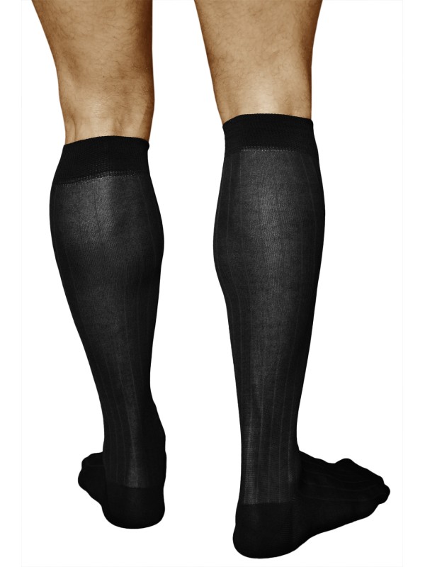 Chaussettes montantes homme coton mercerisé | Vitsocks