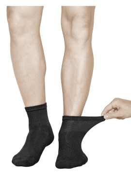 Mens soft-top socks wool. Comfort socks winter | Vitsocks