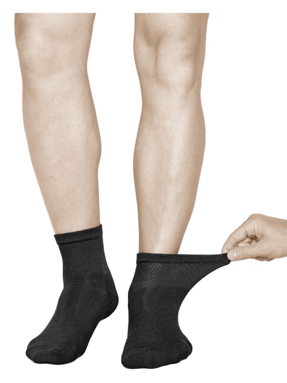 Herren Wollsocken mit Komfortbund, Merinowolle | Vitsocks