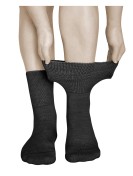 Womens soft-top socks wool. Comfort socks winter | Vitsocks