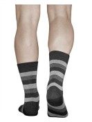 Chaussettes homme en laine de merinos, noir gris | Vitsocks
