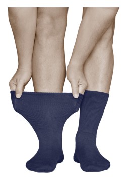 Mens loose-fitting socks for swollen legs | VITSOCKS