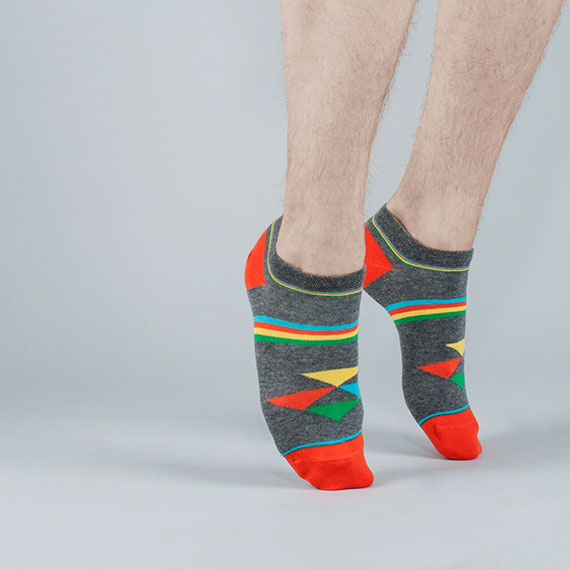 Calzini Donna 10 Paia - Corti, Cotone, Motivi Divertenti (Cuori, Animali, Sorrisi), Elasticizzati - Foto 9